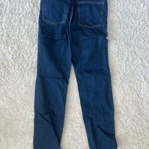 Frank & Oak Women's Dark Blue Ankle Jeans
